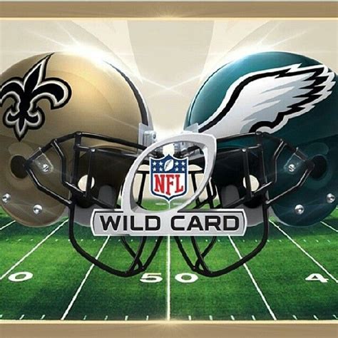 saints vs eagles wild card